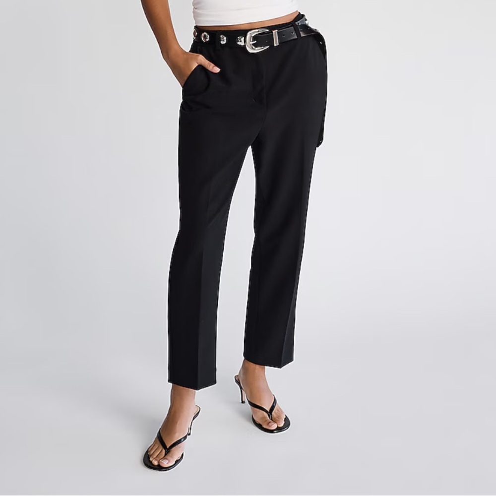 Size 0 Express high waisted editor straight pants